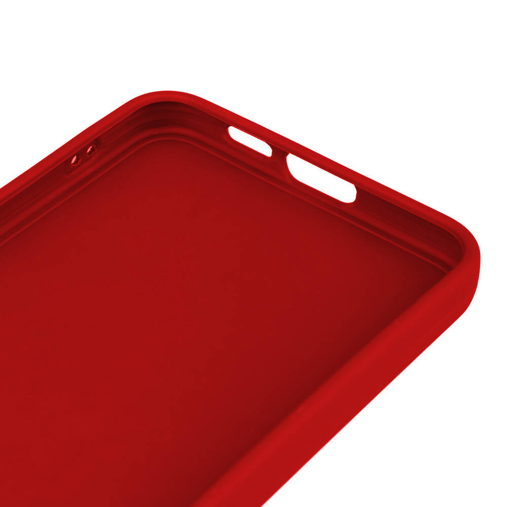 Galaxy S24 FE Case Zore Piping Silicone Navy Blue