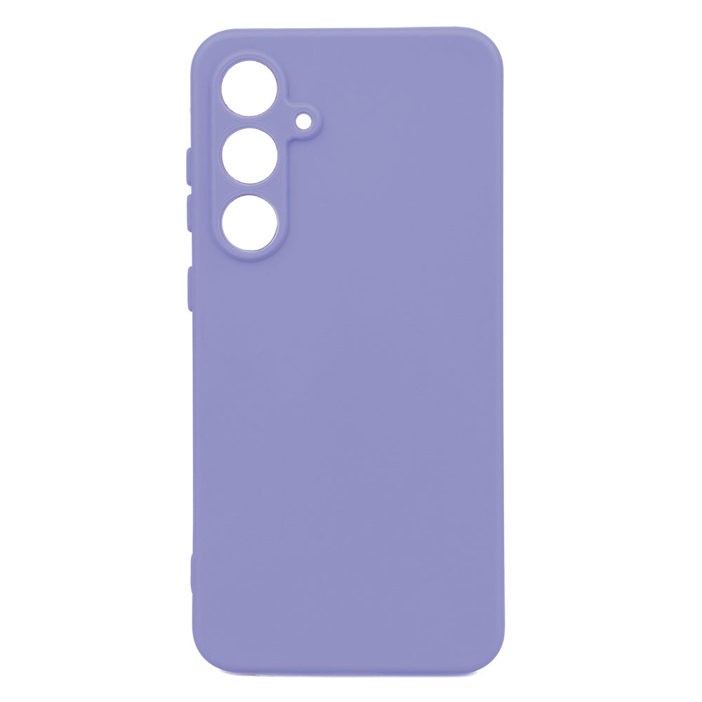 Galaxy S24 FE Case Zore Piping Silicone Navy Blue