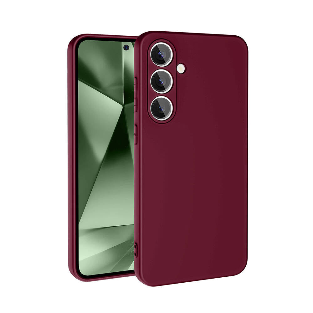 Galaxy S24 FE Case Zore Mara Launch Cover Dark Purple