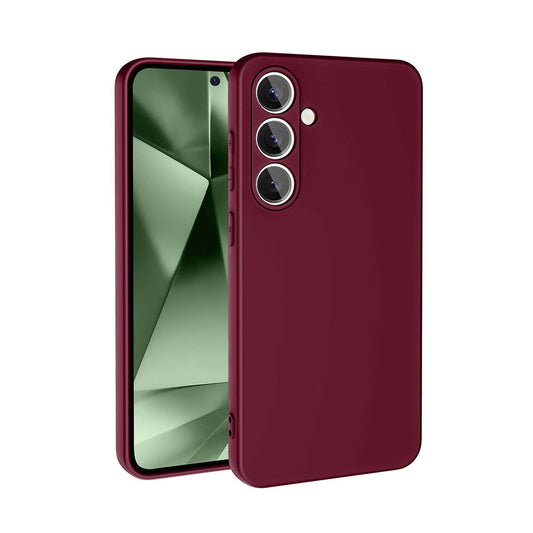 Galaxy S24 FE Case Zore Mara Launch Cover Dark Purple