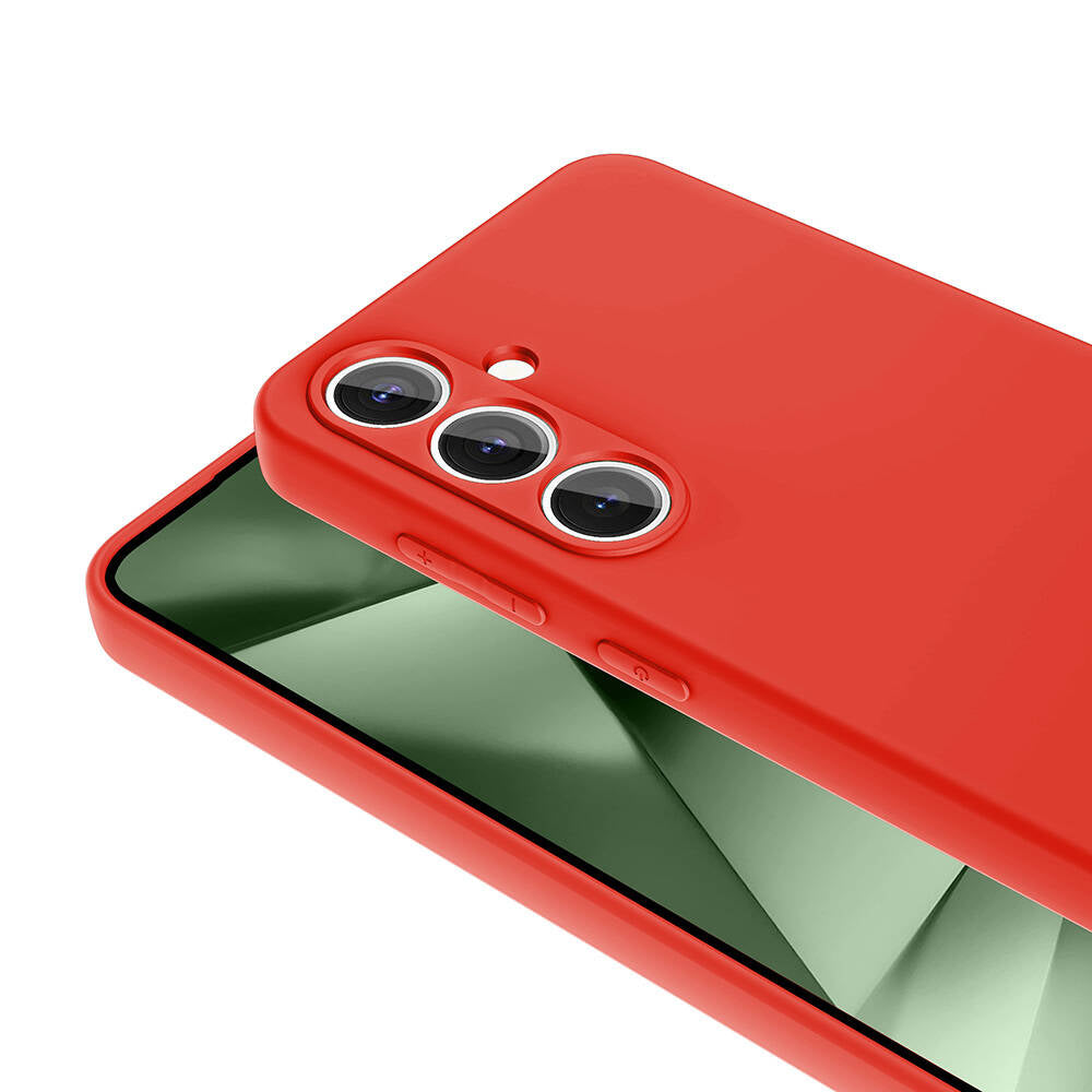 Galaxy S24 FE Case Zore Mara Launch Cover Red
