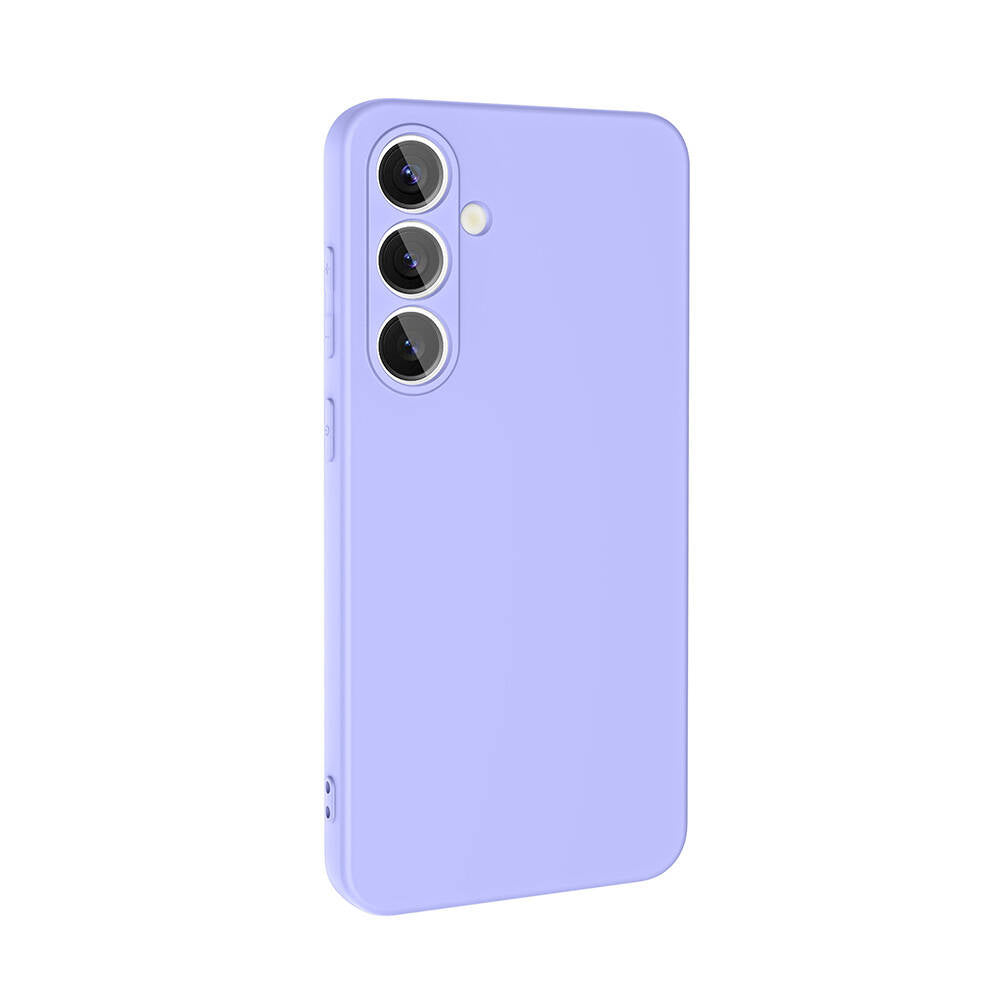 Galaxy S24 FE Case Zore Mara Launch Cover Dark Purple