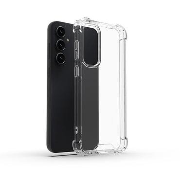 Galaxy S24 FE Case Zore Nitro Anti Shock Silicone Transparent