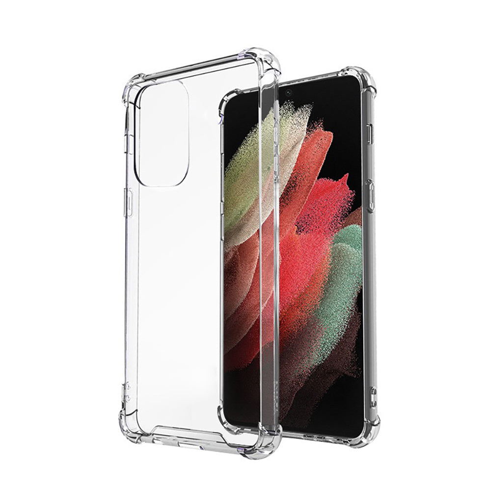 Galaxy S24 FE Case Zore Nitro Anti Shock Silicone Transparent