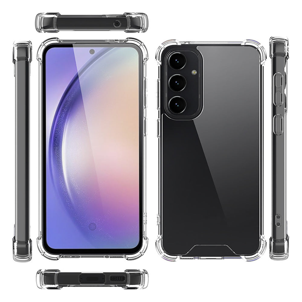 Galaxy S24 FE Case Zore Nitro Anti Shock Silicone Transparent