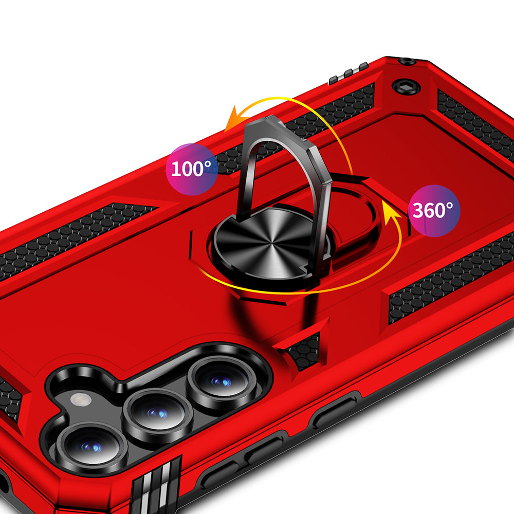 Galaxy S24 FE Case Zore Vega Cover Red