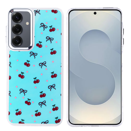Galaxy S24 Airbag Design Zore Hadra Cover Cherry