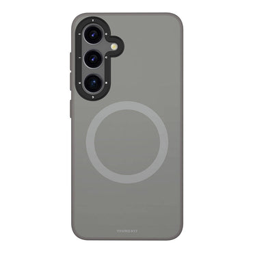 Galaxy S24 Kılıf M-safe Şarj Özellikli Çizilmeye Ve Aşınmaya Dayanıklı Youngkit Velvet Serisi Kapak