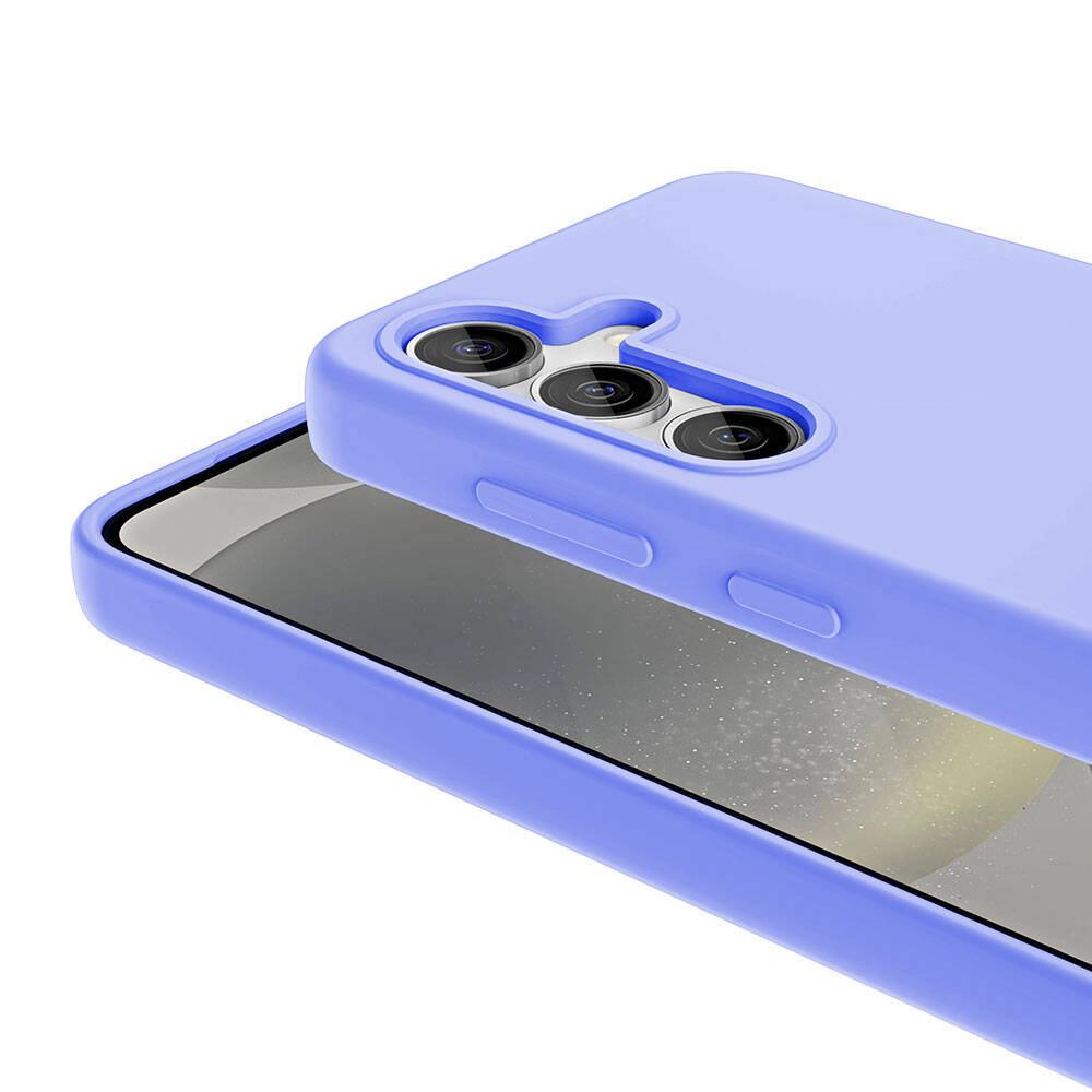 Galaxy S24 Case M-safe Charging Feature Liquid Technology Erasable Hard Zore Kiwi Cover Lilac