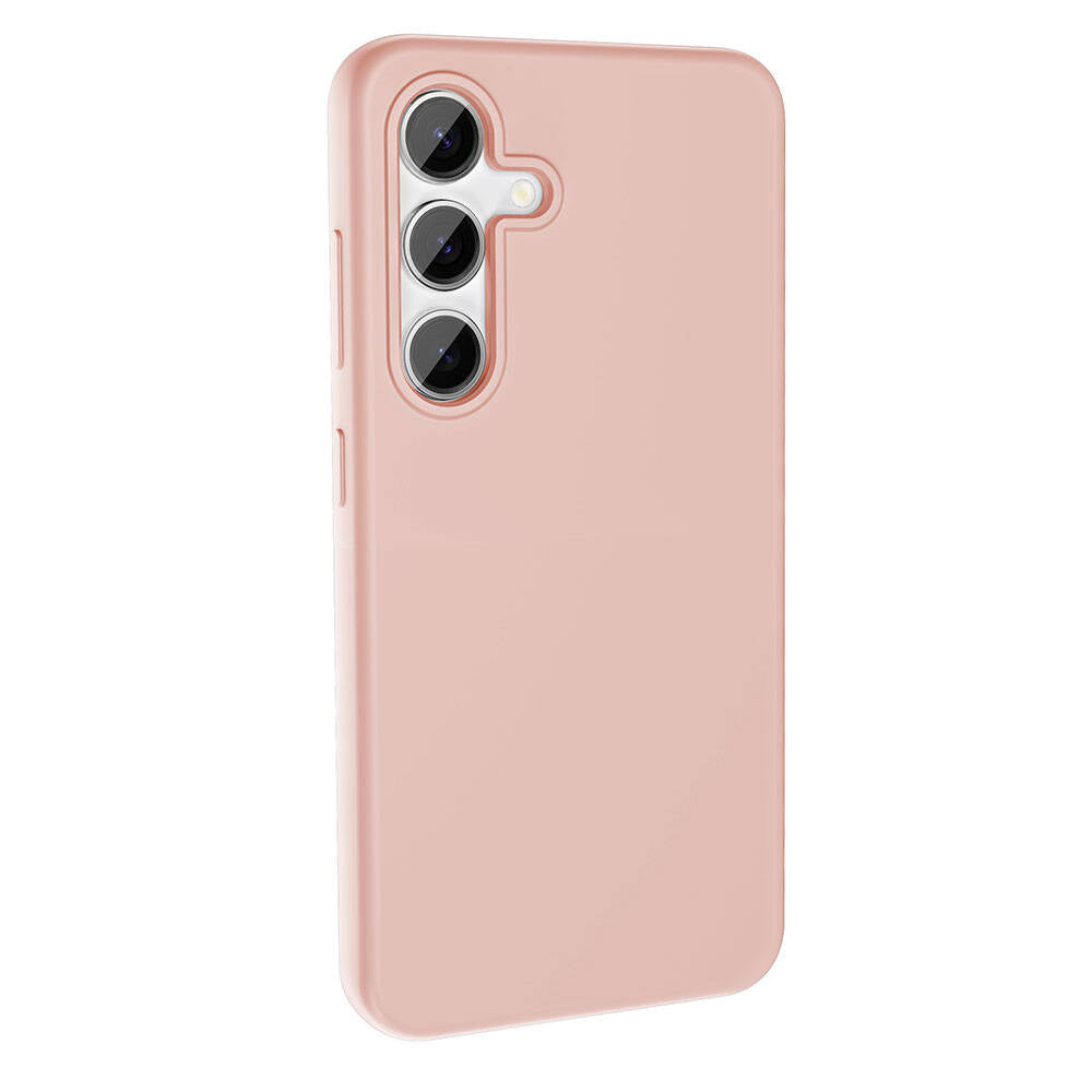 Galaxy S24 Plus Case with M-safe Charging Feature, Liquid Technology, Erasable Hard Zore Kiwi Cover, Pink