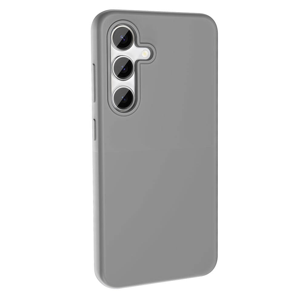 Galaxy S24 Plus Case with M-safe Charging Feature, Liquid Technology, Erasable Hard Zore Kiwi Cover, Dark Gray