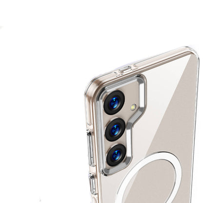Galaxy S24 Plus Kılıf M-safe Şarj Özellikli Wlons Efsane Kapak Renksiz