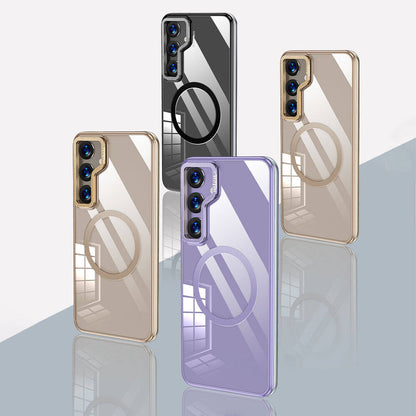 Galaxy S24 Plus Kılıf M-safe Şarj Özellikli Wlons Standlı Efsane Kapak Siyah