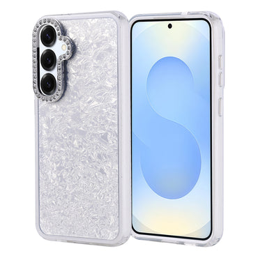 Galaxy S24 Plus Case Stone Design Zore Door Cover Pink 