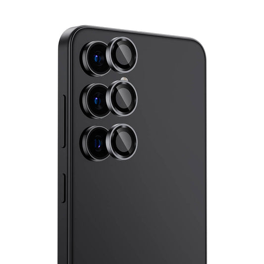 Galaxy S24 Plus Oleophobic Anti-Reflective Benks Glass Warrior Sapphire Camera Lens Protector Black 
