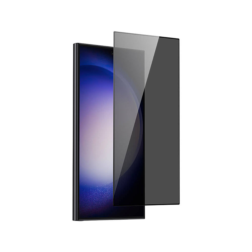 Galaxy S24 Ultra Benks Ultra Shield 0.3mm Privacy Screen Protector + Easy Application Tool Black 