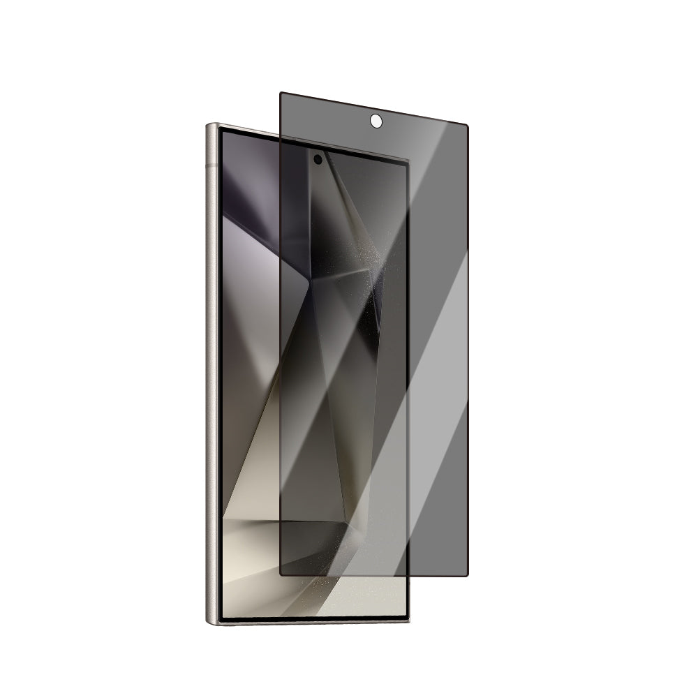 Galaxy S24 Ultra CaseWorld HD Serisi 0.25mm Privacy Temperli Cam Ekran Koruyucu Siyah