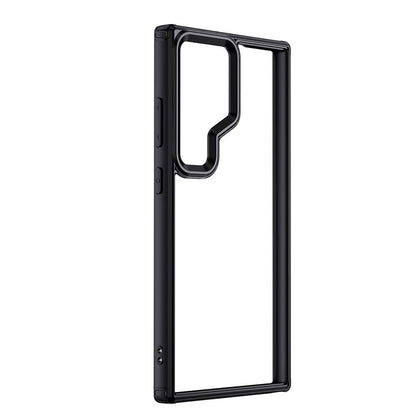 Galaxy S24 Ultra Kılıf Aramid Karbon Fiber M-safe Özellikli Wlons Radison Kapak Siyah
