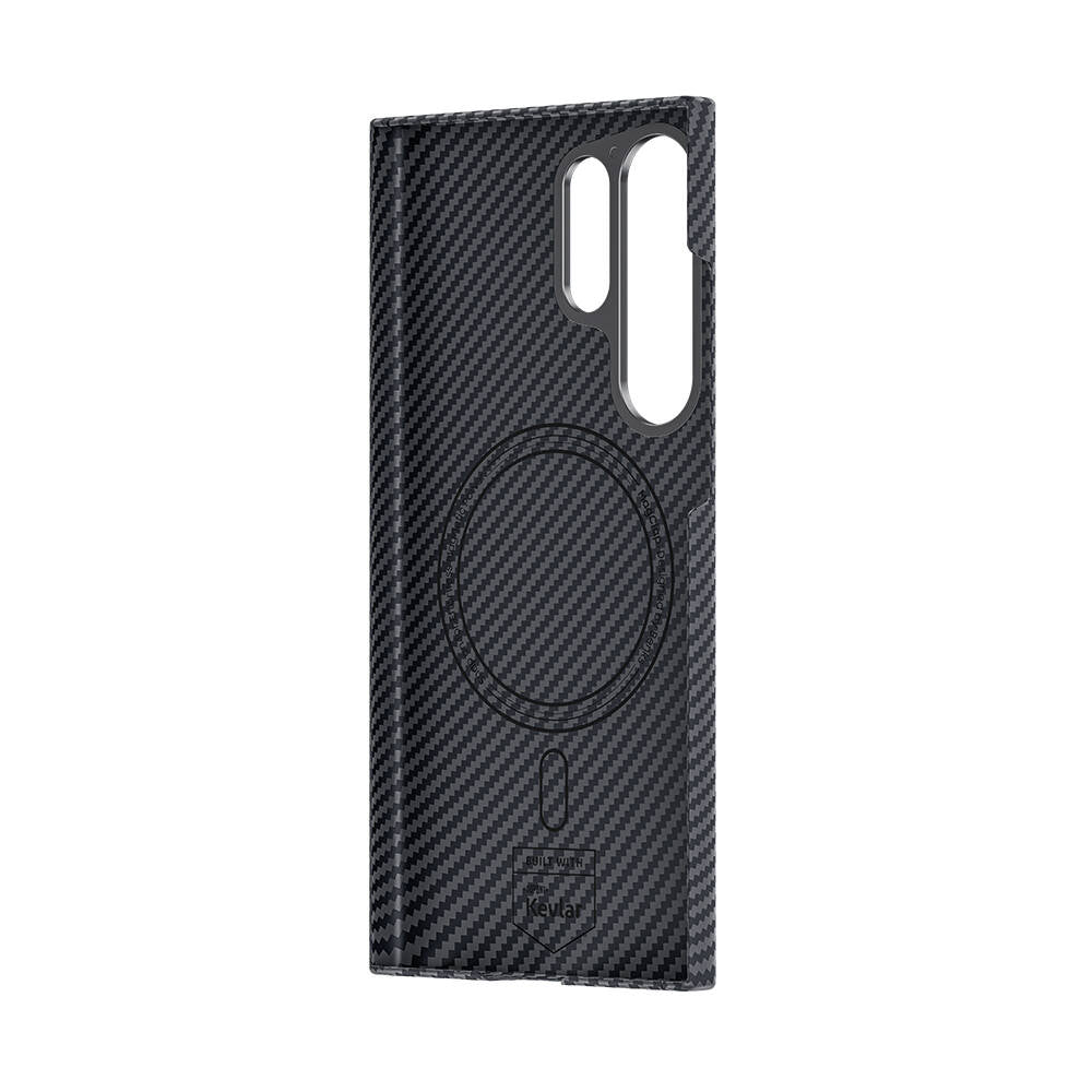 Galaxy S24 Ultra Case M-safe Carbon Fiber Benks Essential ArmorAir 600D Kevlar Cover Black 