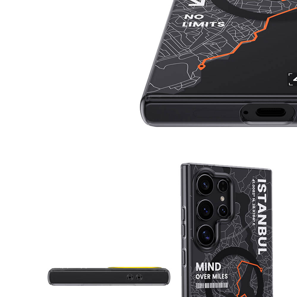 Galaxy S24 Ultra Case M-safe Charging Feature Benks City Series Cover Black 