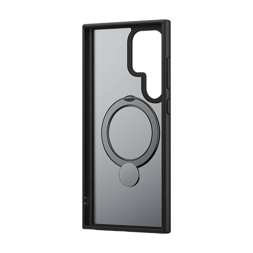 Galaxy S24 Ultra Case M-safe Charging Feature Benks Stand Mist Protective Cover Black