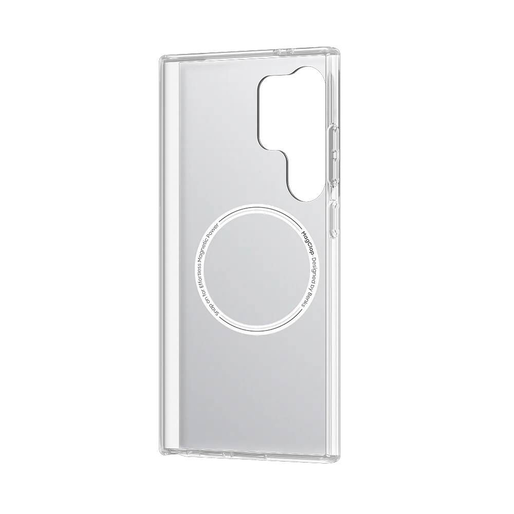 Galaxy S24 Ultra Case M-safe Charging Feature Coordinate Text Patterned Benks Summit Series Cover White 