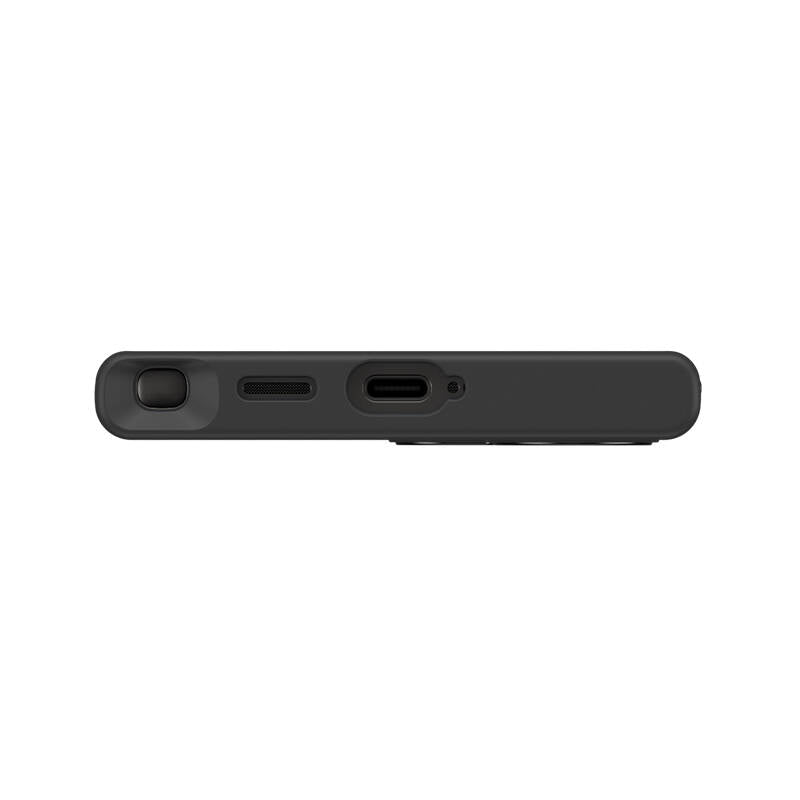 Galaxy S24 Ultra Case M-safe Charging Feature Transparent Back Surface Benks MagClap TPU Frame Cover Gray