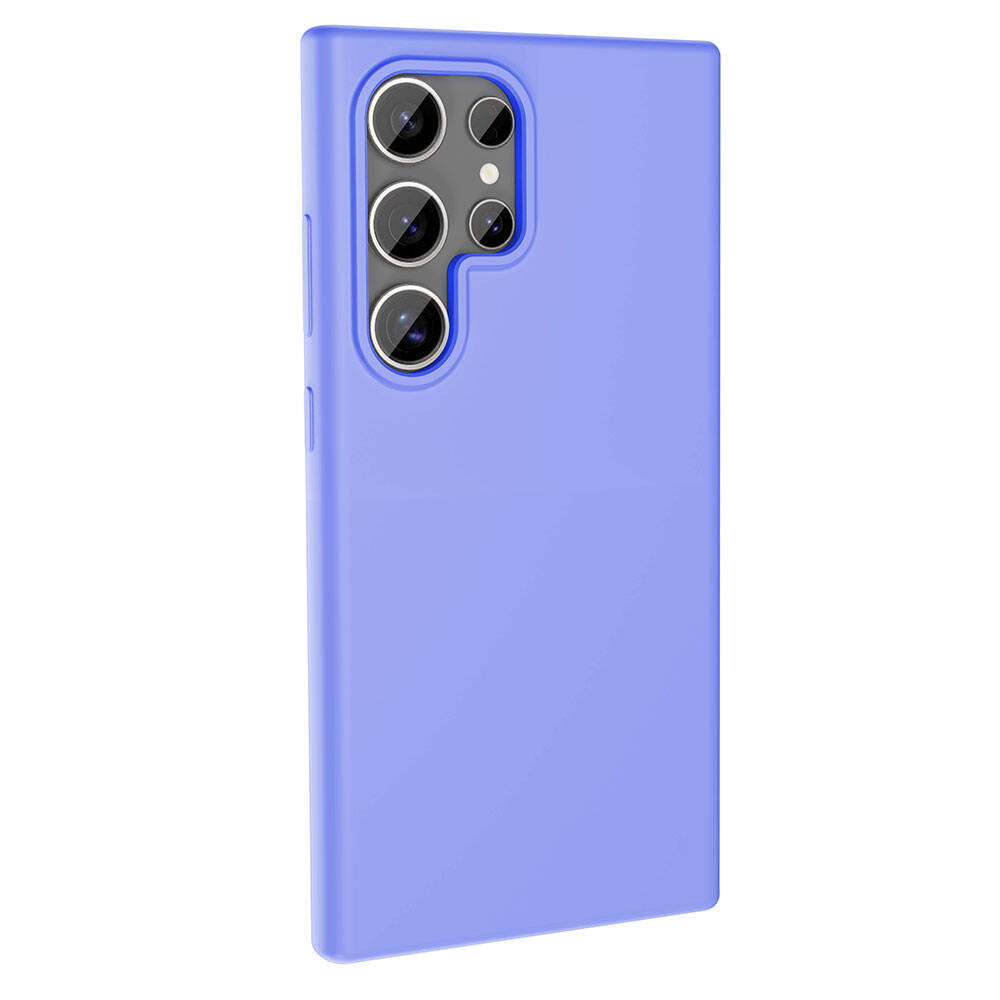 Galaxy S24 Ultra Case M-safe Charging Feature Liquid Technology Erasable Hard Zore Kiwi Cover Lilac