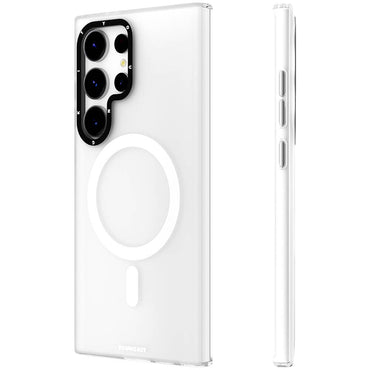 Galaxy S24 Ultra Case M-safe Charging Feature Youngkit Hidden Sand Series Cover White 