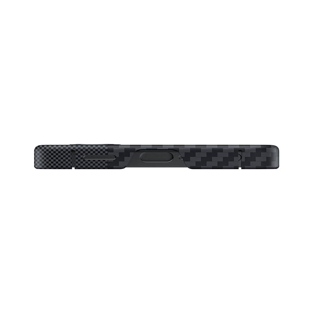 Galaxy S24 Ultra M-safe Charging Carbon Fiber Benks Montage ArmorAir Kevlar Cover Black 