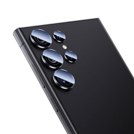Galaxy S24 Ultra Oleophobic Anti-Reflective Benks Glass Warrior Sapphire Camera Lens Protector Black 