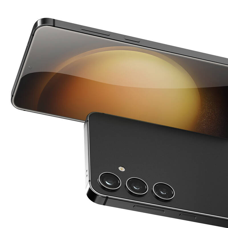 Galaxy S25 Benks Glass Warrior Cam Ekran Koruyucu + Kolay Uygulama Aparatlı Siyah