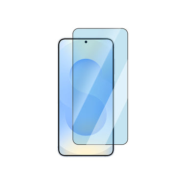 Galaxy S25 CaseWorld Applicator Series 2.5D Eyesafe Blue Light Technology 0.25mm Tempered Glass Screen Protector + Application Tool Transparent 
