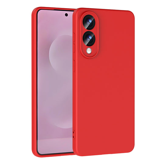 Galaxy S25 Edge Case Zore Mara Launch Cover Red