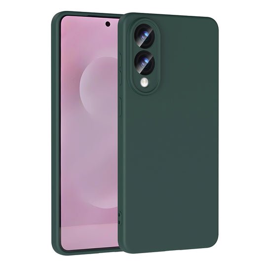 Galaxy S25 Edge Case Zore Mara Launch Cover Dark Green