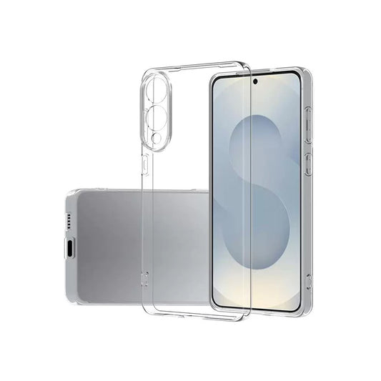 Galaxy S25 Edge Case Zore Super Silicone Cover Transparent