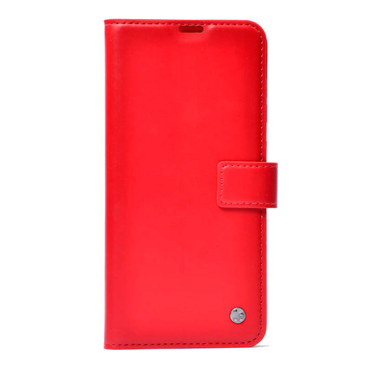 Galaxy S25 FE Case Zore Kar Deluxe Cover Case Red
