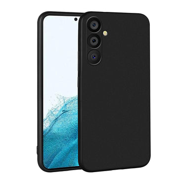 Galaxy S25 Case Zore Premier Silicone Cover Black
