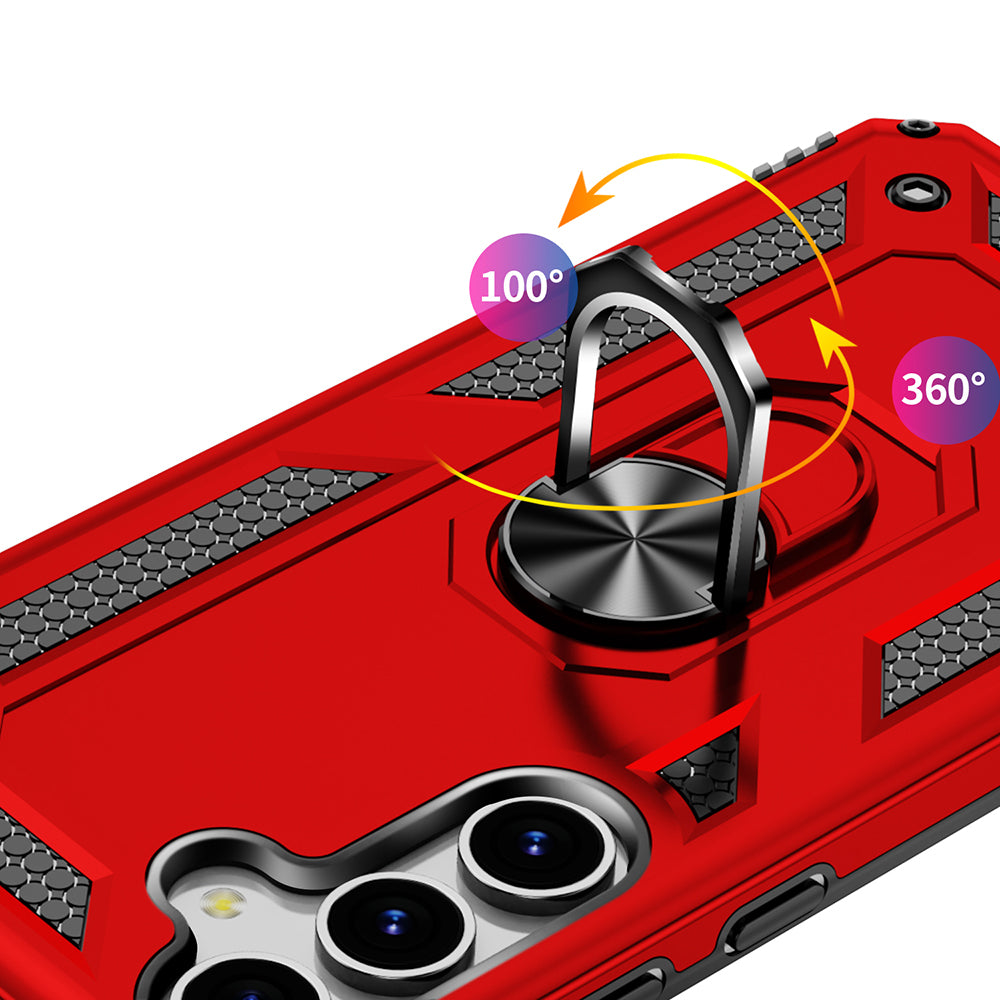 Galaxy S25 Kılıf Zore Vega Kapak Kırmızı