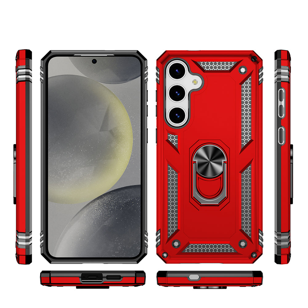 Galaxy S25 Kılıf Zore Vega Kapak Kırmızı