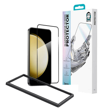 Galaxy S25 Plus Benks Glass Warrior Cam Ekran Koruyucu + Kolay Uygulama Aparatlı Siyah