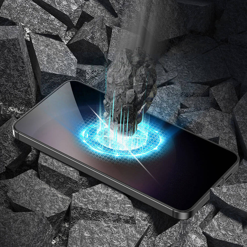 Galaxy S25 Plus Benks Ultra Shield 0.3mm Privacy Ekran Koruyucu + Kolay Uygulama Aparatlı Siyah