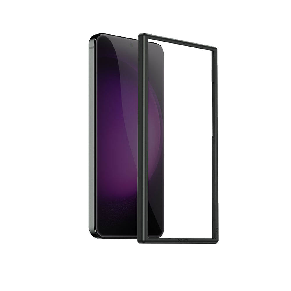 Galaxy S25 Plus Benks Ultra Shield 0.3mm Privacy Ekran Koruyucu + Kolay Uygulama Aparatlı Siyah