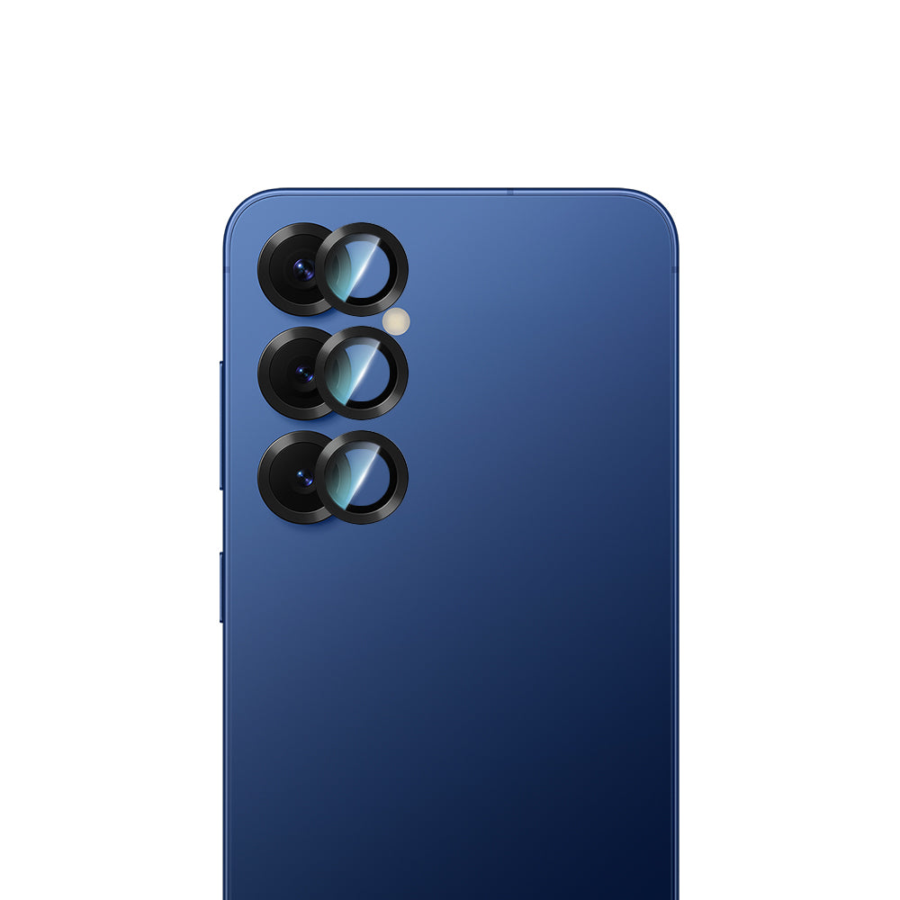 Galaxy S25 Plus CaseWorld Alloy Serisi Oleofobik Anti Reflective Kamera Lens Koruyucu Yeşil