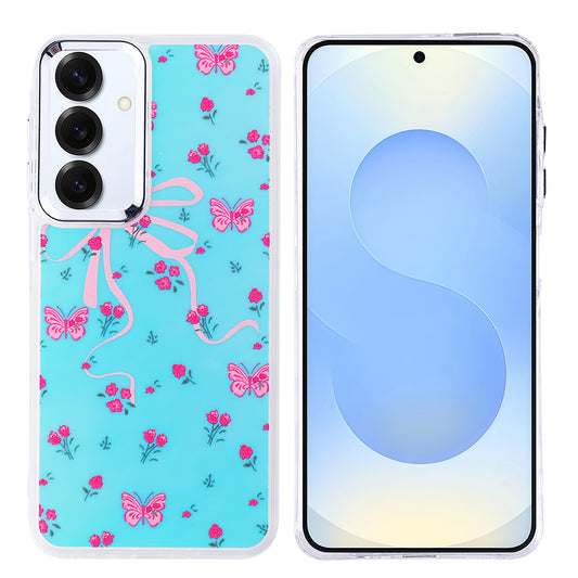 Galaxy S25 Plus Airbag Design Zore Hadra Cover Butterfly