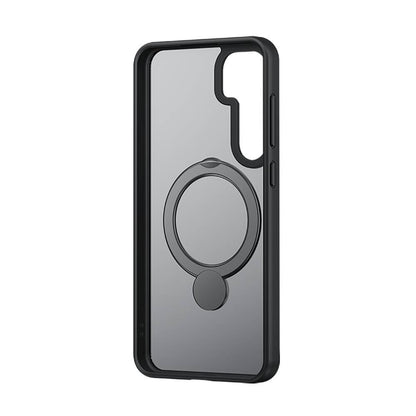 Galaxy S25 Plus Kılıf M-safe Şarj Özellikli Benks Standlı Mist Protective Kapak Siyah