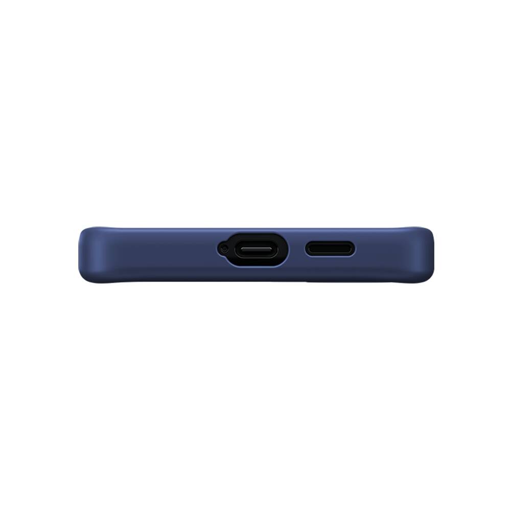 Galaxy S25 Plus Kılıf M-safe Şarj Özellikli Benks Standlı Mist Protective Kapak Mavi