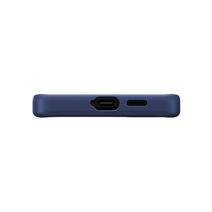 Galaxy S25 Plus Kılıf M-safe Şarj Özellikli Benks Standlı Mist Protective Kapak Mavi