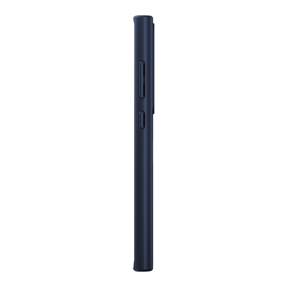 Galaxy S25 Plus Kılıf M-safe Şarj Özellikli Benks Standlı Mist Protective Kapak Mavi