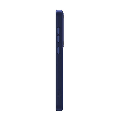 Galaxy S25 Plus Kılıf M-safe Şarj Özellikli Şeffaf Arka Yüzey Benks MagClap TPU Çerçeve Kapak Mavi